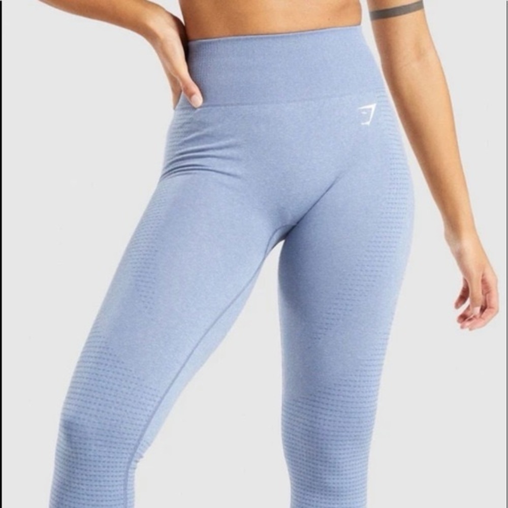 Gymshark Blue High-Waisted Leggings